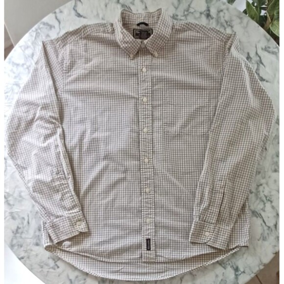 Abercrombie Fitch Shirt Button Down Men Large 100% Cotton Preppy‎ Classic Office - Picture 2 of 7